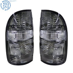 Set of 2 Smoke Tail Lights for Toyota Tacoma (2001–2004)