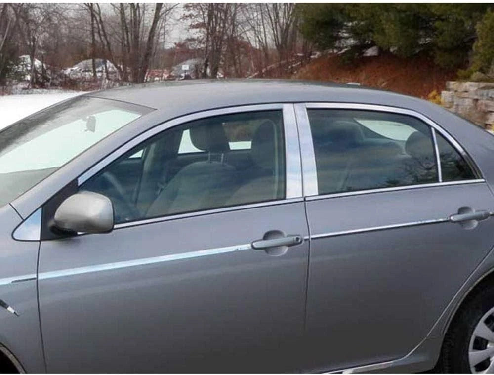 LuxuryFX Window Package (w/Posts & Window Sill) for 09-13 Toyota Corolla