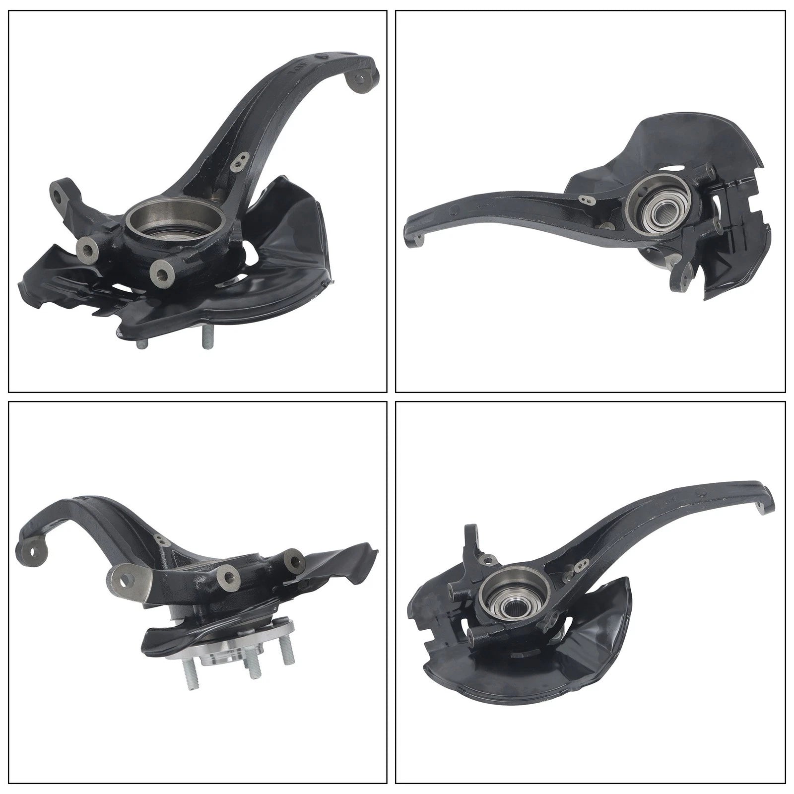 Front LH Steering Knuckle & Wheel Hub Bearing for Hyundai Sonata (2008–2010)