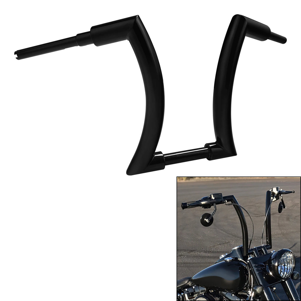 16" Ape Hanger Handlebar for Harley Heritage Softail, Low Rider, Dyna (2018–2023)