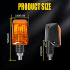 Set of 4 Turn Signal Indicator Lamps for Suzuki Kawasaki BMW Honda