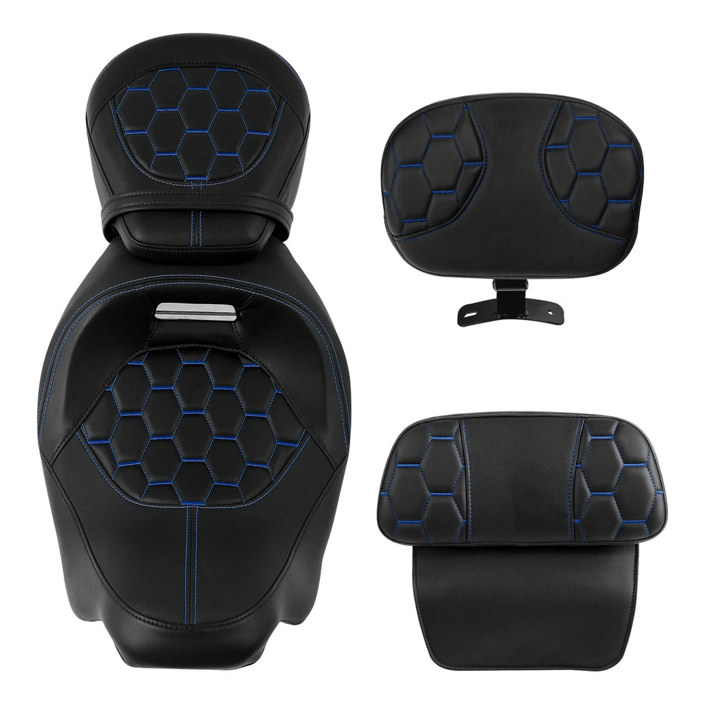 Seats Backrest Pad for Harley Road Glide Street Glide (2014 - 2023)