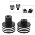Handle Bar End Plug for Honda Rebel 500 CMX500 300 CMX300 (2017-2019) Black/Silver