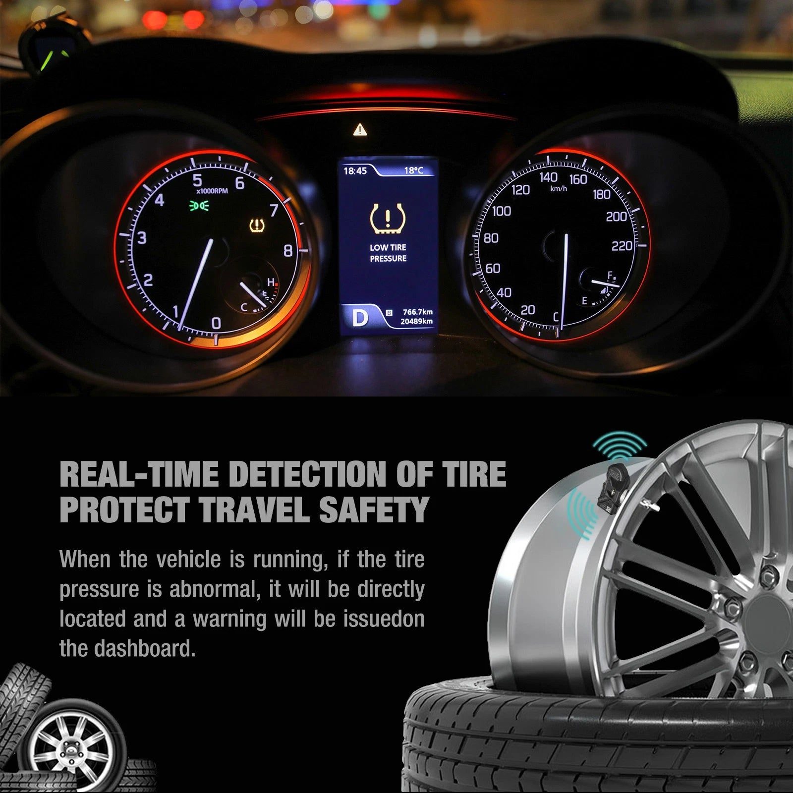 Tire Pressure Sensor TPMS for BMW 3 Series (2006-2006)