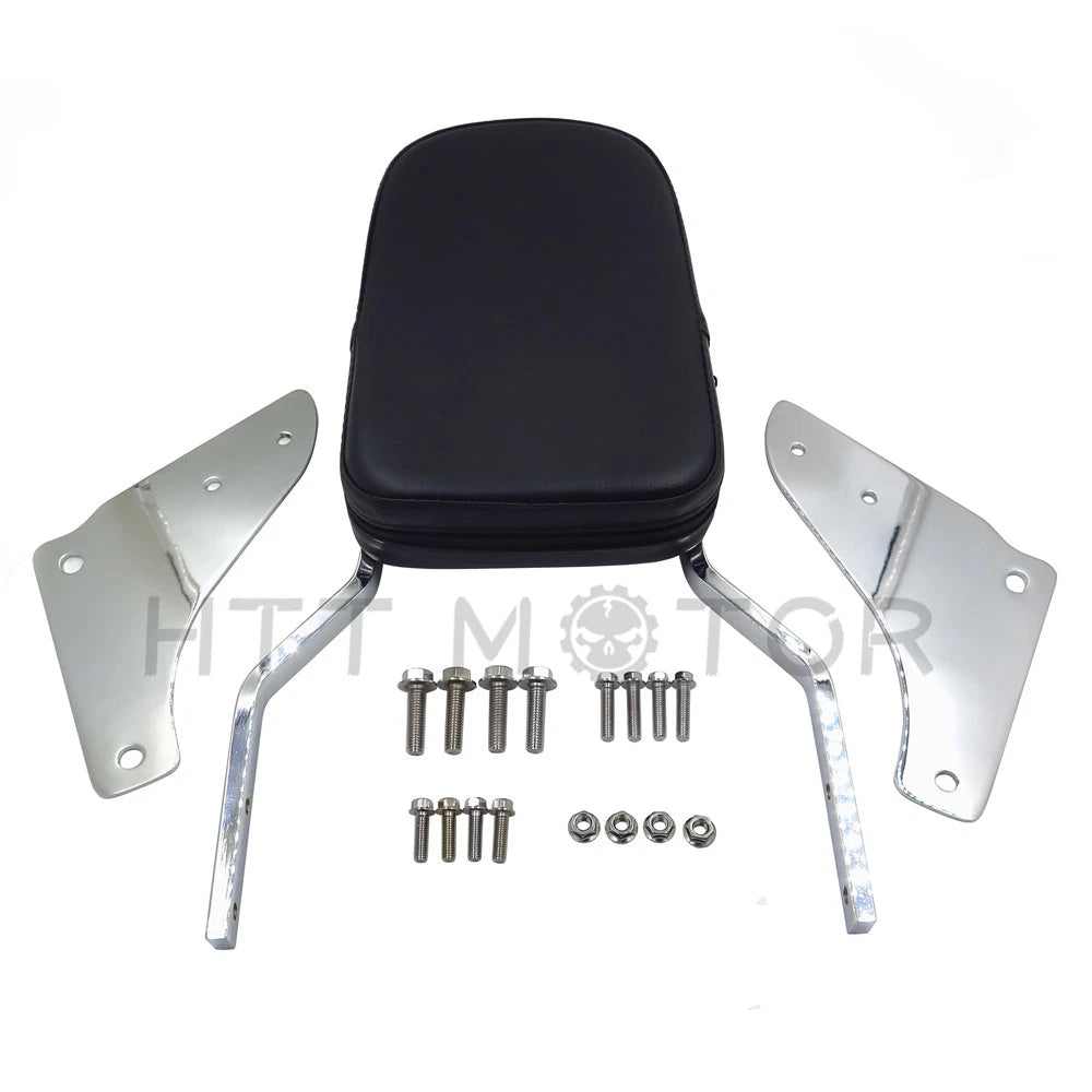 Skull Backrest Sissy Bar w/ Pad for Honda Shadow ACE 1100 (1995–2010)