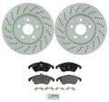 Disc Brake Pad and Rotor Kit for Mercedes C300 (2015–2019) 322mm Semi-Metallic