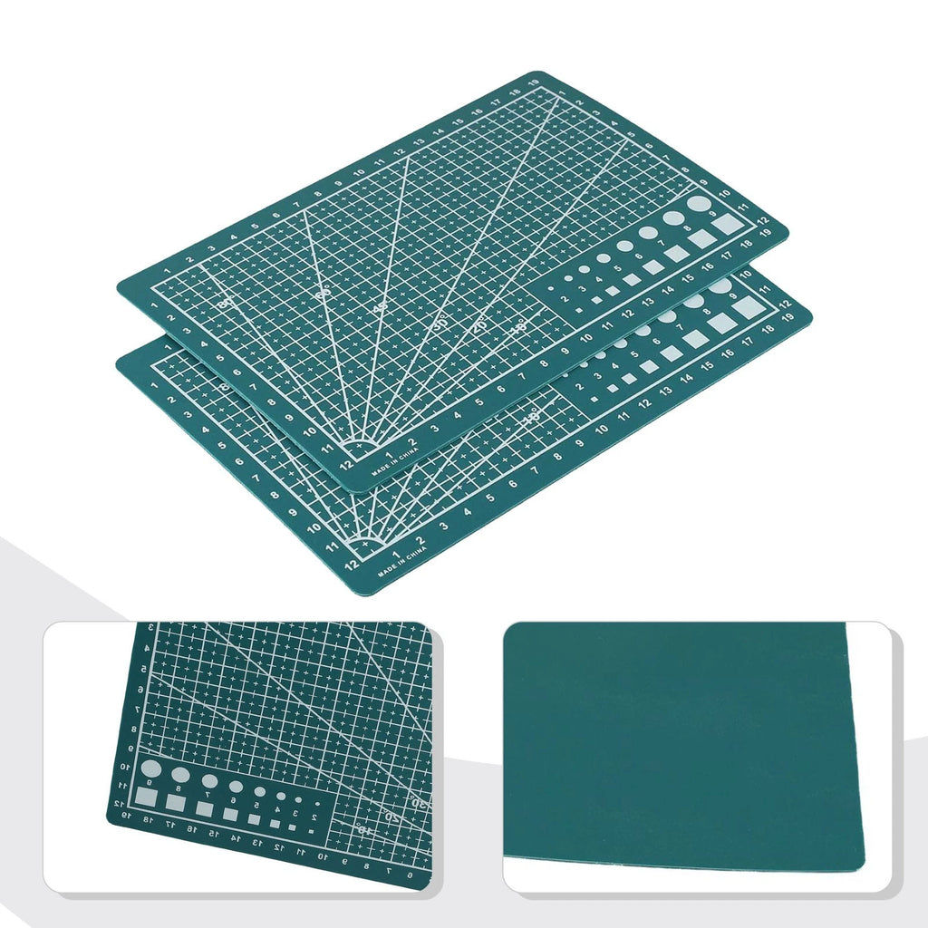 2X Self Healing Cutting Mats for Crafting (Blue, Green, Yellow)