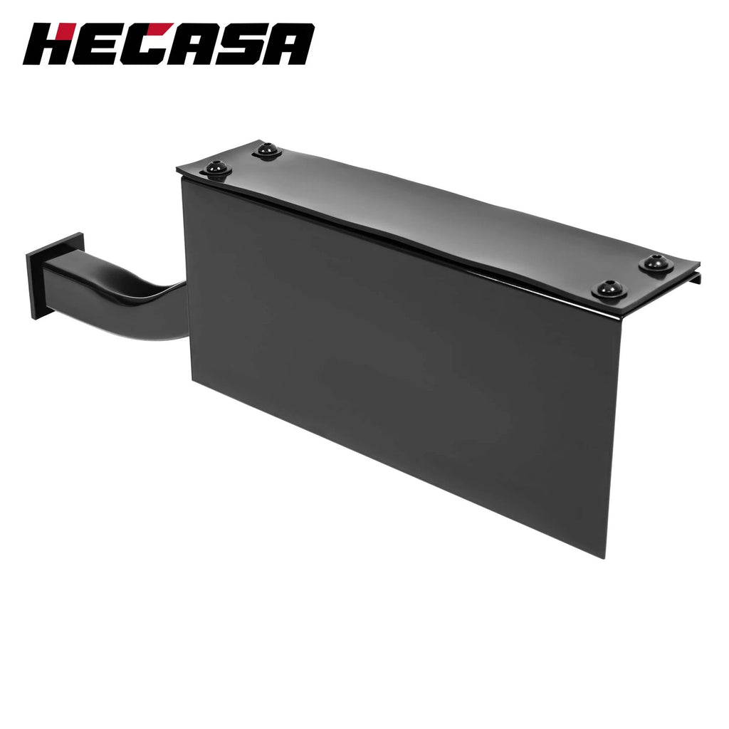 Set of 2 Heavy Duty Black Rear Half Fender Mounting Brackets for Universal