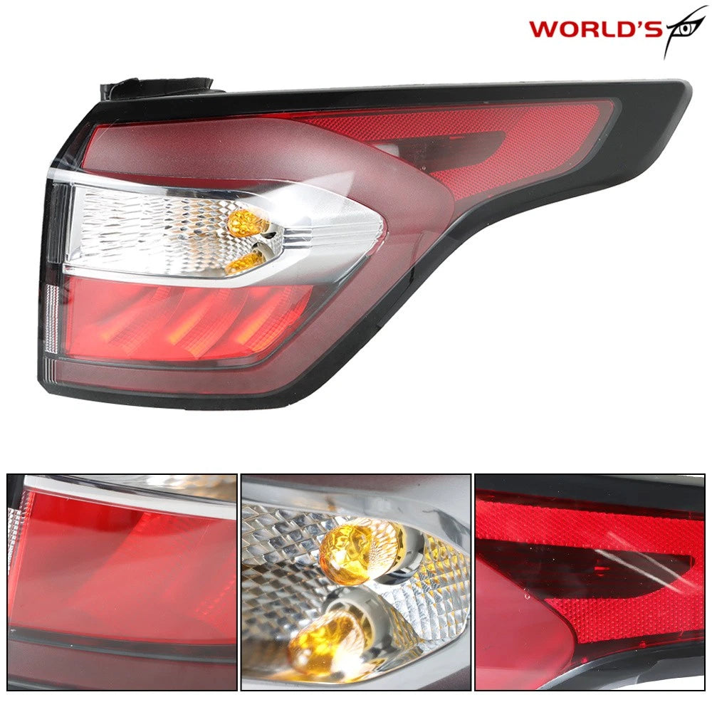 Outer Tail Light Brake Lamp for Ford Escape Kuga (2017–2019) Rear Right & Left