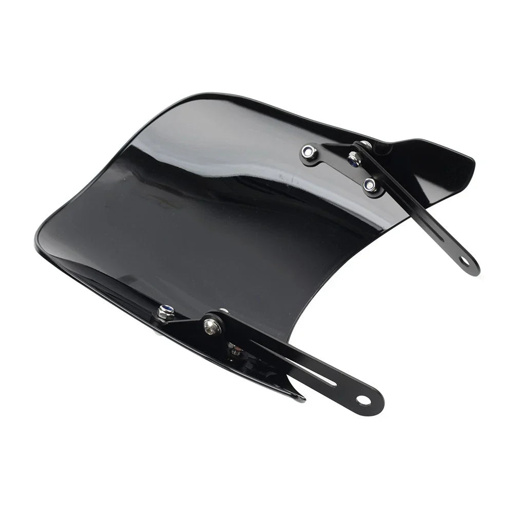 Black Windshield for MOTO GUZZI V7 Classic V9 Bobber (2016-2023)