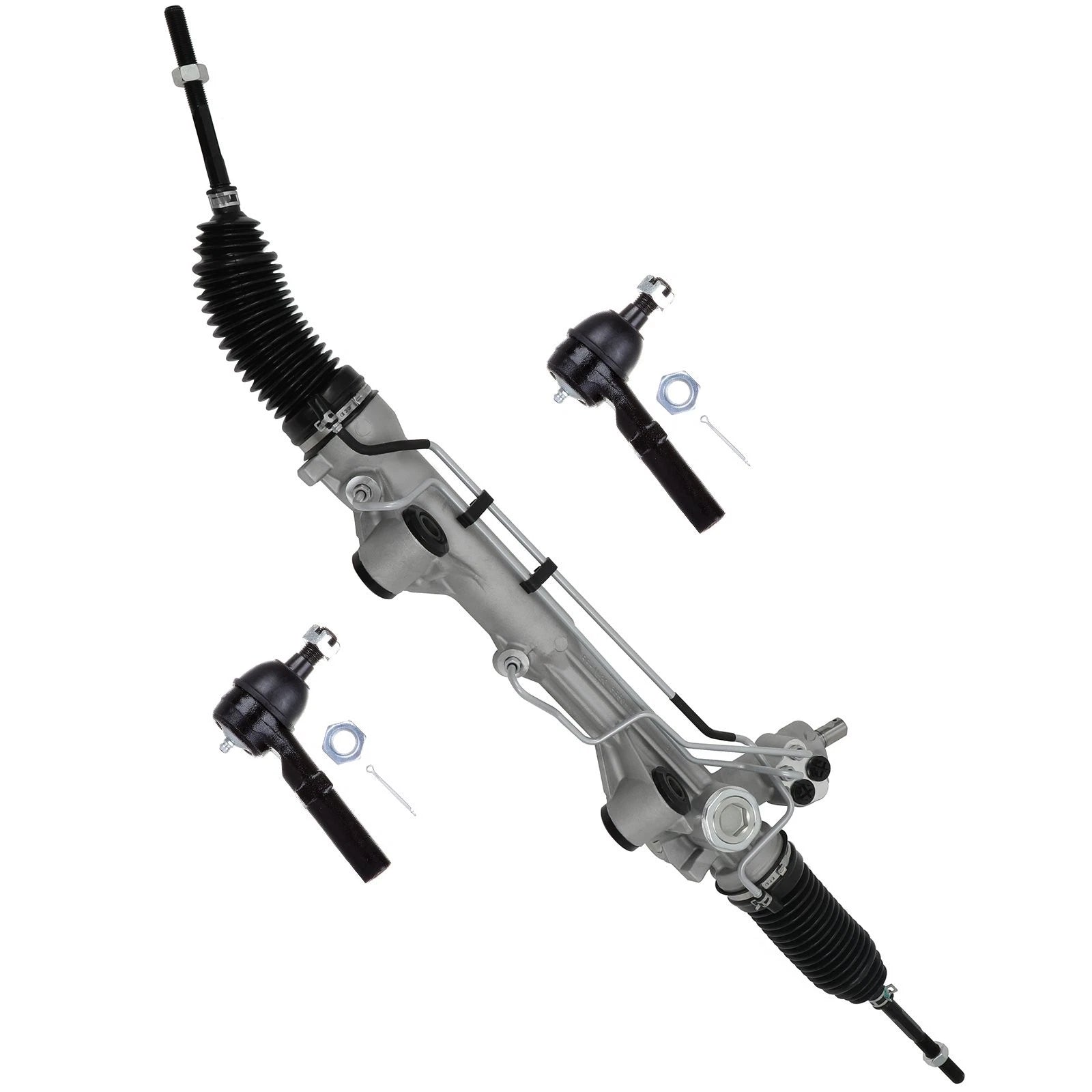 3Pcs Steering Rack and Pinion for Mazda B2300 B3000 (2001–2009)