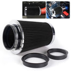 High Flow Air Intake Filter for Universal Fit (9" Tall, 3"-4" Inlet)