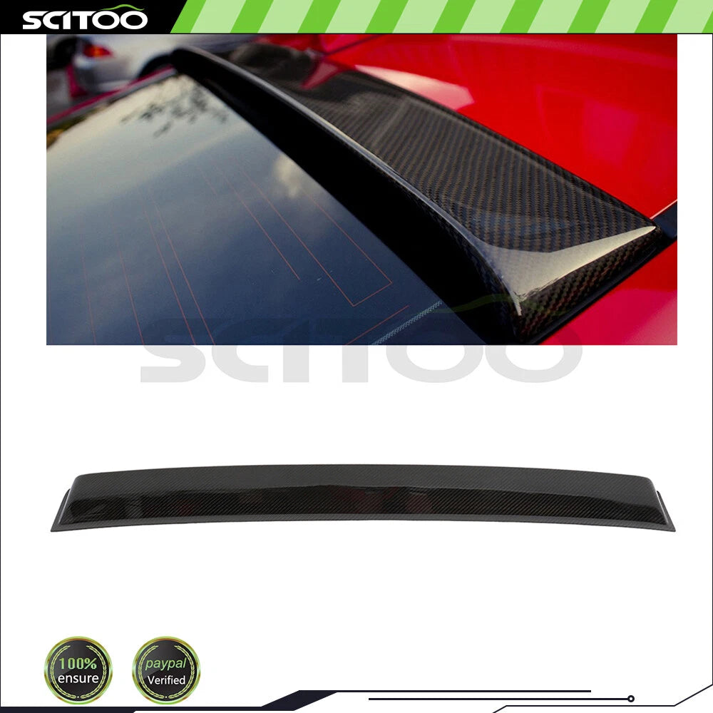 Carbon Fiber Rear Window Roof Spoiler Wing for Nissan 350Z (2003–2006)