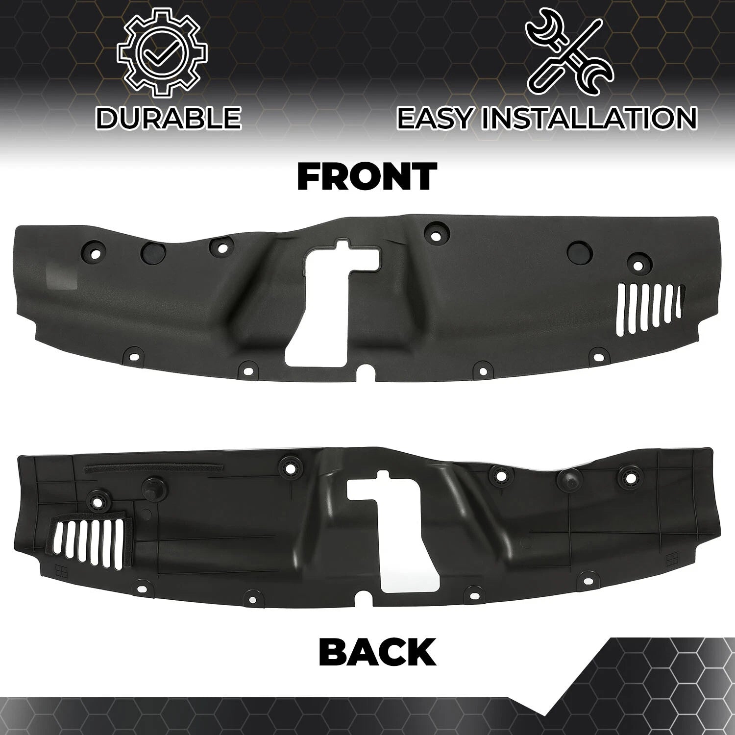 Front Upper Radiator Support Cover Panel for Honda Civic (2016–2021) #74127TBA
