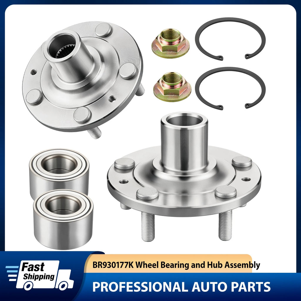 Front Wheel Bearing Hub Assembly for 2006–2012 Ford Fusion (2.3L 2.5L 3.0L)
