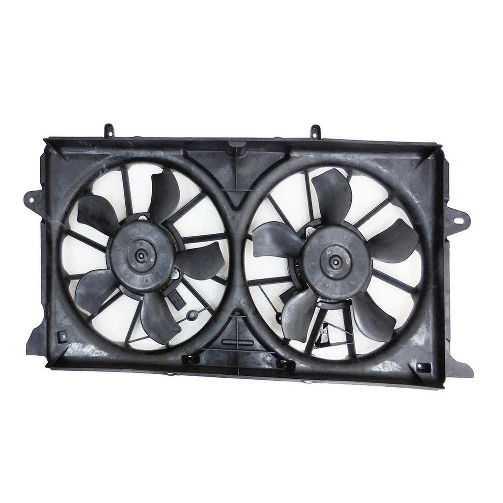 Radiator Condenser Fan Assembly Replacement with Two Fans for Ford (2011–2020)