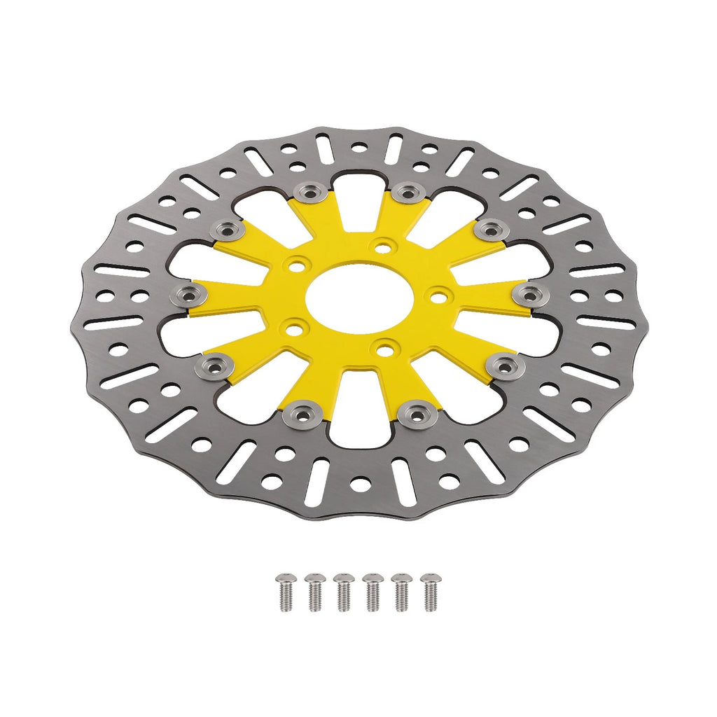 11.8" Front Floating Brake Rotor Kit for Harley-Davidson Dyna (2006–2017) 299mm
