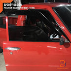 Weather Shield Window Visor Rain Guard for Toyota Hilux (1983-1988)