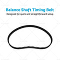 Balance Shaft Timing Belt for Mitsubishi 4D56T (1986–1993) MD310484