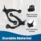 2X Front Upper Control Arms for GMC Sierra Silverado 1500 (2014–2018)
