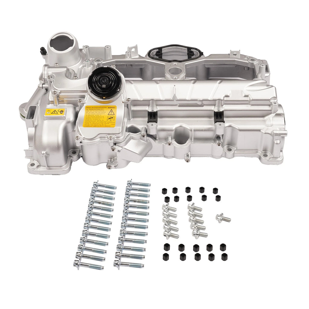 Aluminum Valve Cover Kit for BMW 320i 428i 528i X1 X3 X5 Z4 (2012–2019)