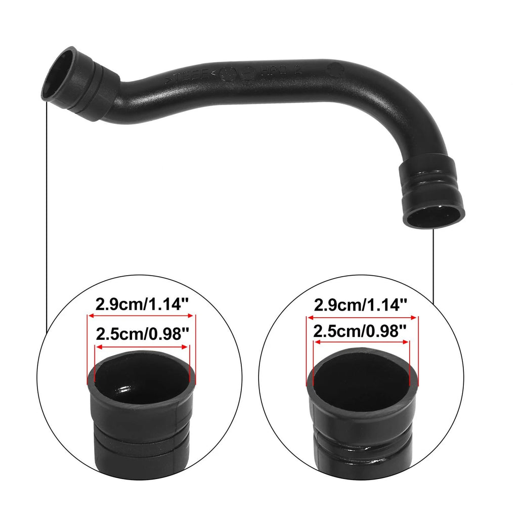 Air Intake Turbo Tube 2710901629 for Mercedes-Benz C200 C250 (2010–2013)