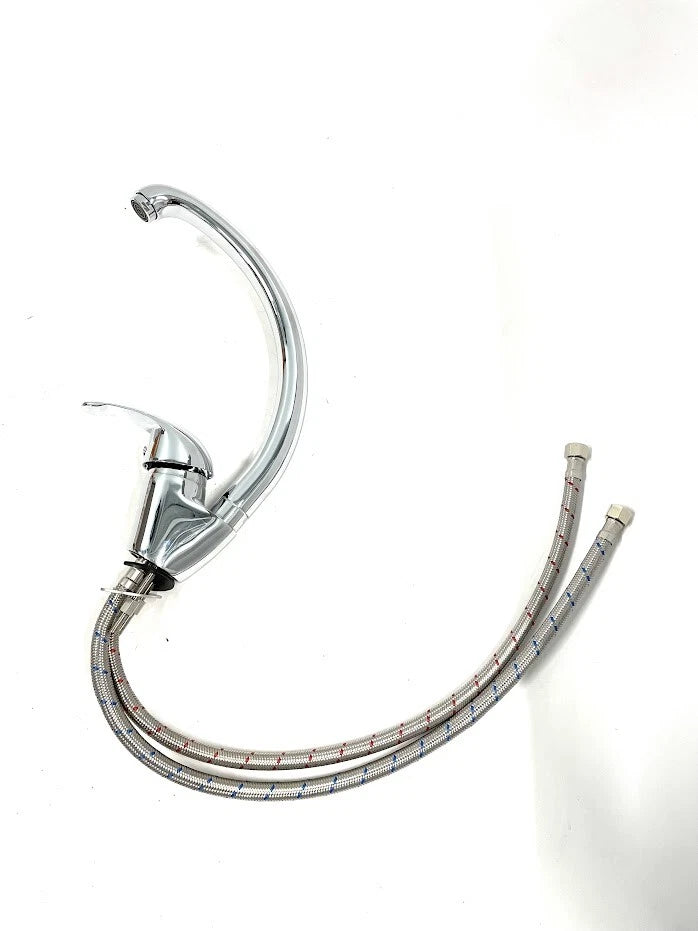 Single Lever High Spout Sink Tap Faucet for Lubben