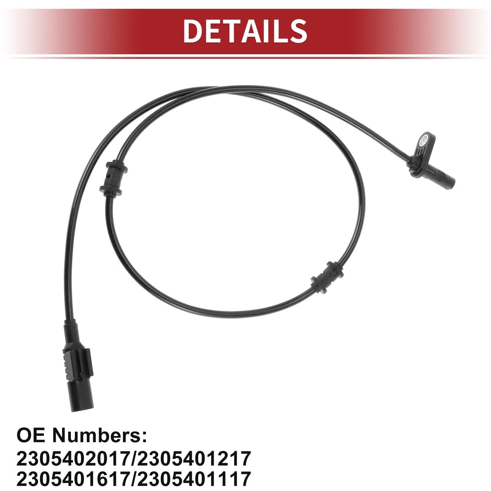 ABS Wheel Speed Sensor No. 2305401617 for Mercedes-Benz SL63 (2009–2012)