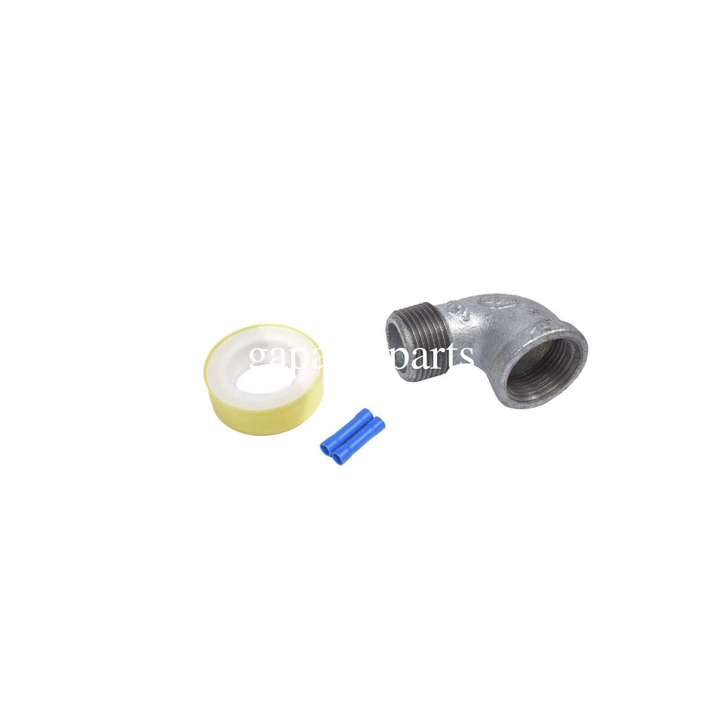Fuel Transfer Pump with Nozzle Kit for Diesel Gasoline (12V, 20GPM)