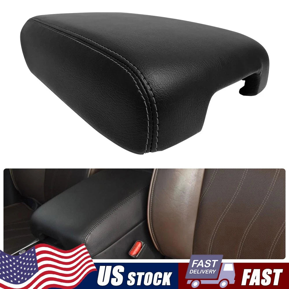 Center Console Lid Armrest Cover for Pathfinder (2013–2020) Black