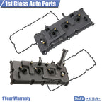 Set of 2 Engine Valve Covers for Infiniti QX56, Titan (2004–2007)