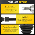 Front CV Axle Shaft for Mini Cooper Countryman Paceman (2011–2016)