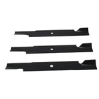Set of 3 Blades for Exmark Lazer Z LZ23KC604 LZ25KC604 038-2007-00