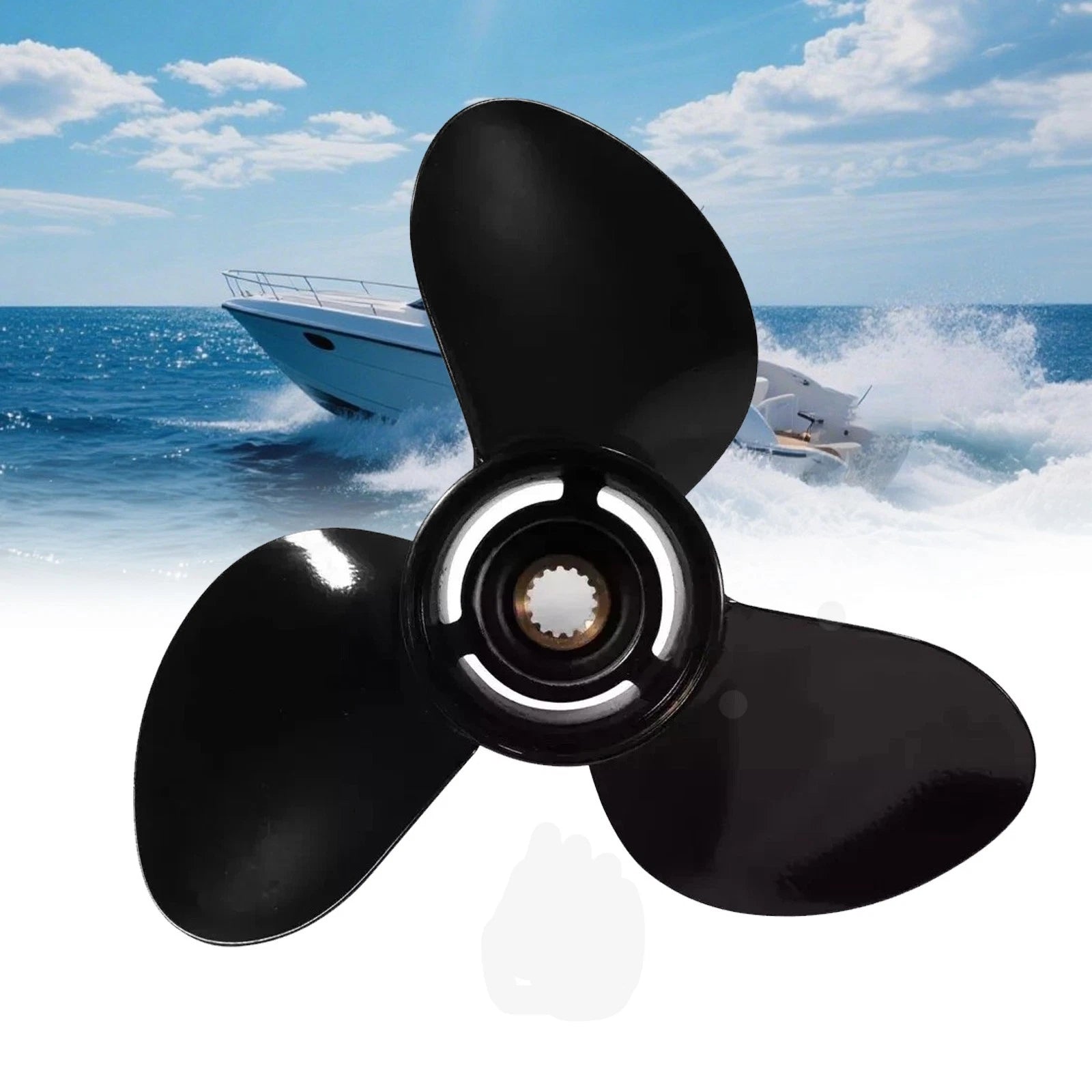 14 X 17 Aluminum Propeller for Suzuki DF50 DF60 DF70 DF90 DF100 DF115 DF140HP