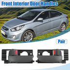 1 Pair Front Inner Door Handle for Hyundai Accent (2010–2017) 826101E000 826201E000
