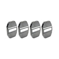 Black Door Lock Covers for BMW F40, F45, Benz C-Class, Maserati