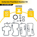 Carburetor Rebuild Kit for Honda CRF 250R 2005-2014, 450X 2004-2017