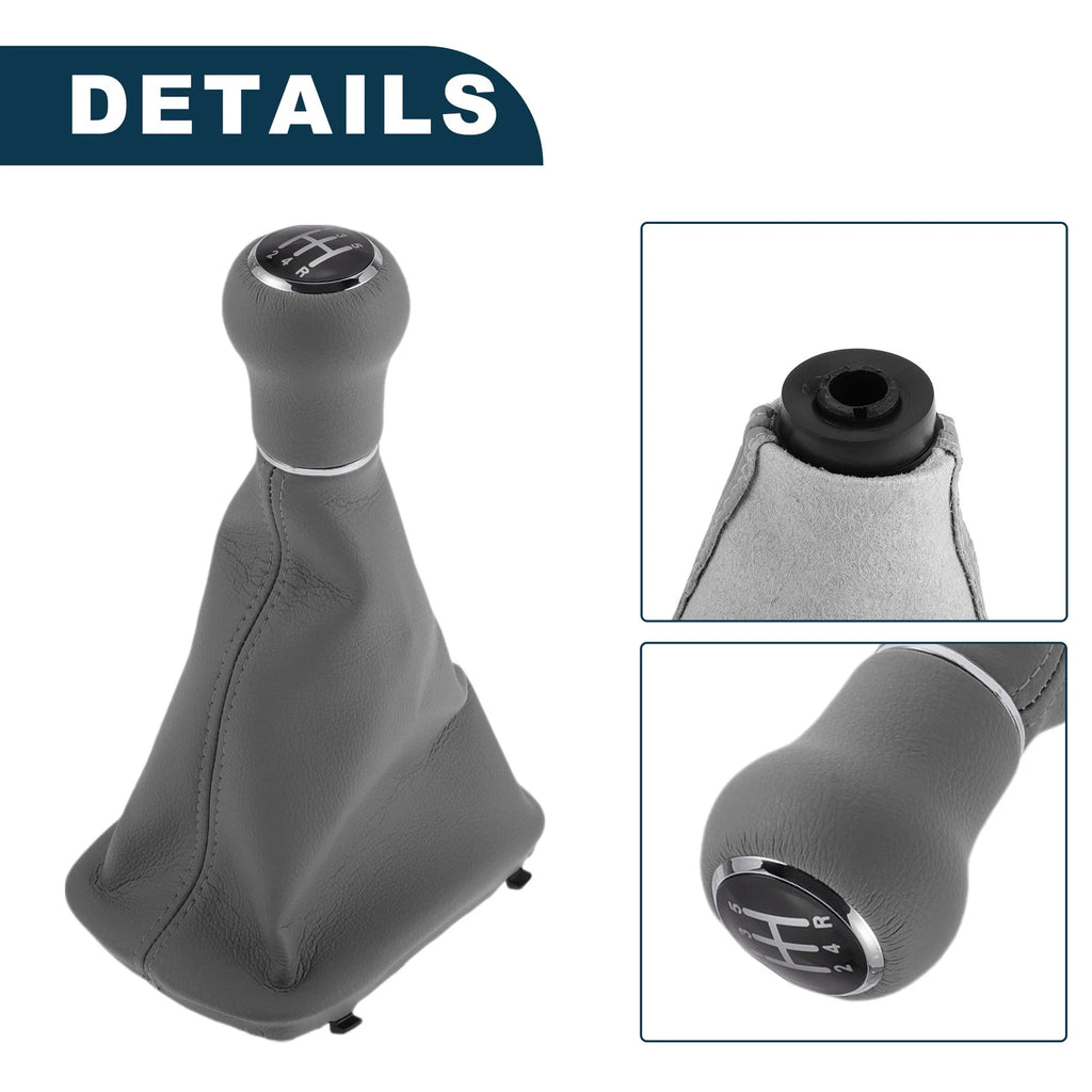 5 Speed Gear Shift Knob w/ Cover No. 4B0863279A for Audi A4 (1995–2001)