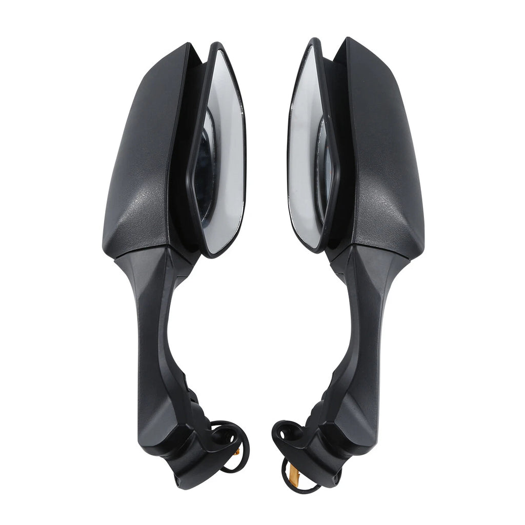 Rearview Mirrors with LED Turn Signals for Kawasaki Ninja ZX10R (2016–2023)