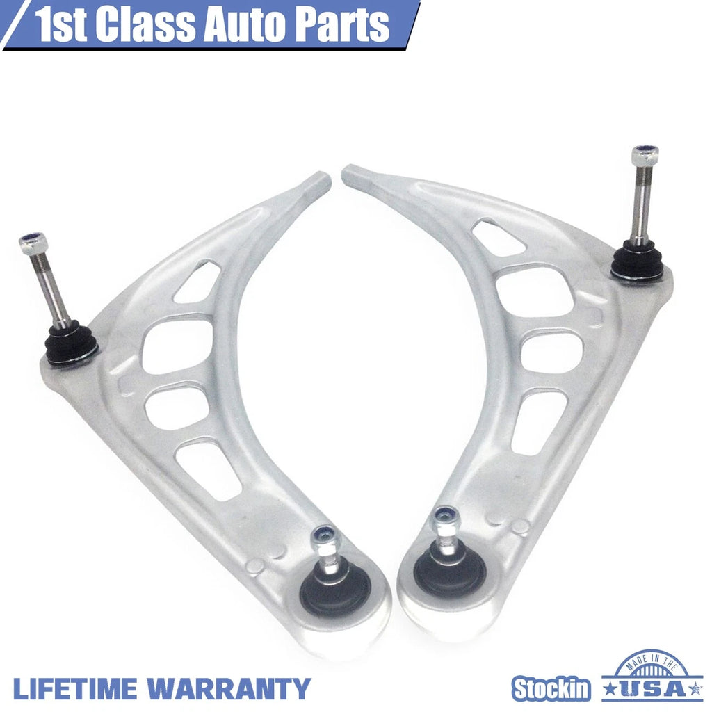 Set of 2 Front Suspension Lower Control Arms for BMW 323 325 328 330 Z4 (1999–2008)
