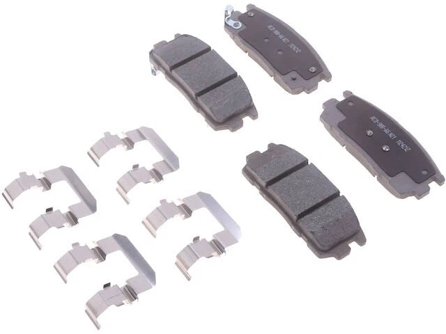 Rear Brake Pad Set for Suzuki XL7 (2007–2009) PT692MW Silver Ceramic