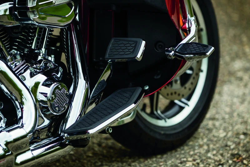 Kuryakyn Hex Driver Floorboards Chrome for Harley Davidson Touring (2008–2009)