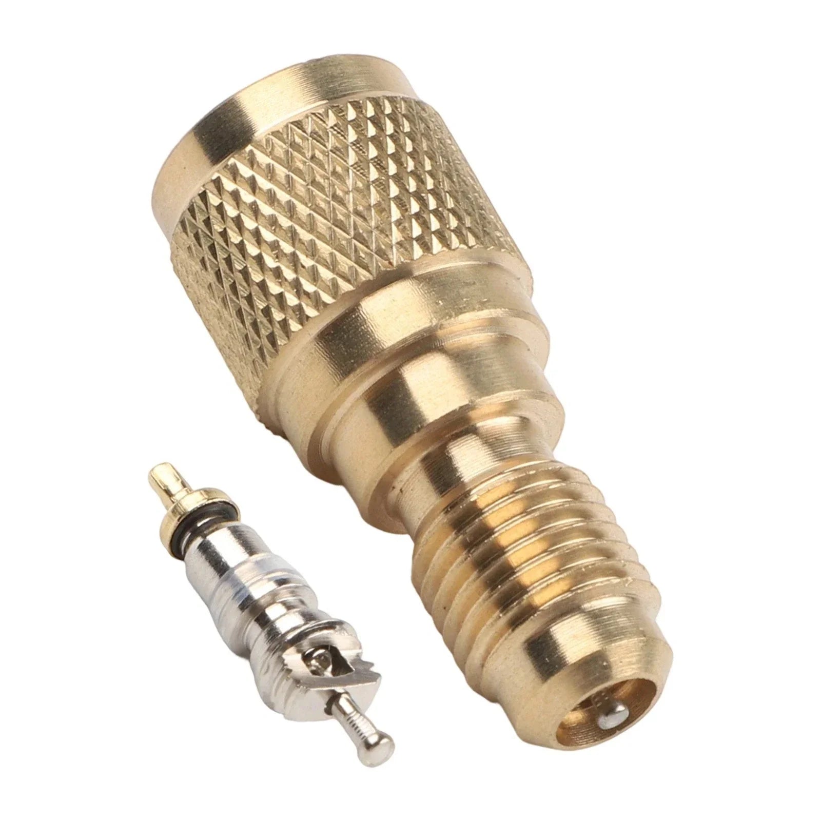 Vacuum Adapter 1/4 Male to 5/16 SAE Female for R410a Mini Split