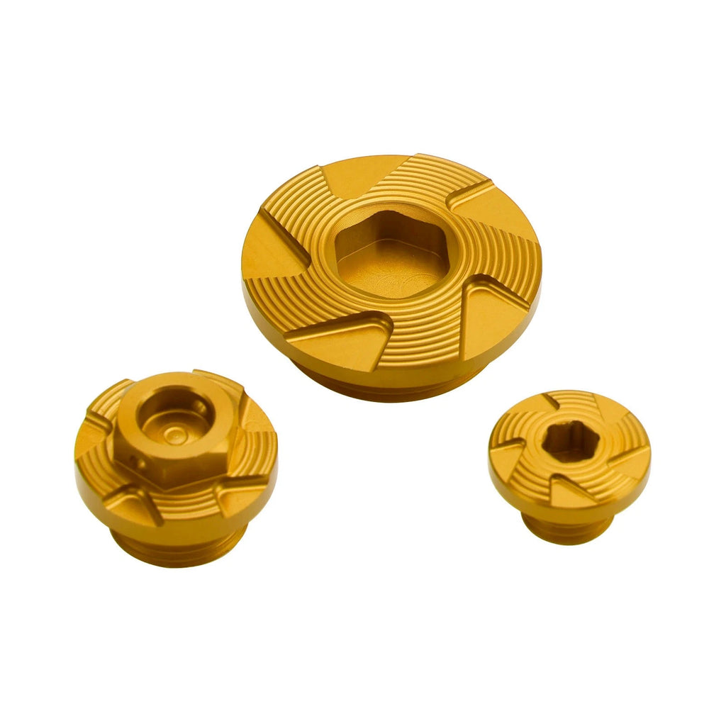 Ignition Cover Oil Cap Engine Plug Kit for Kawasaki KX250 KX450 (2019–2020)