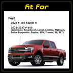 Front Bumper Cover Lower Grille Trim Panel for Ford F150 (2021–2023)