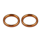 2X Muffler Gaskets for Honda CB175K CB160 CRF150F CB250 CRF230F CL175K XR400R