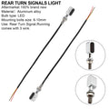 LED Rear Mini Turn Signal Indicator for Harley Sportster Touring Dyna (T9)