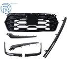 Gloss Black Radiator Grill & Molding Trim Kit for Honda Pilot (2023–2025)
