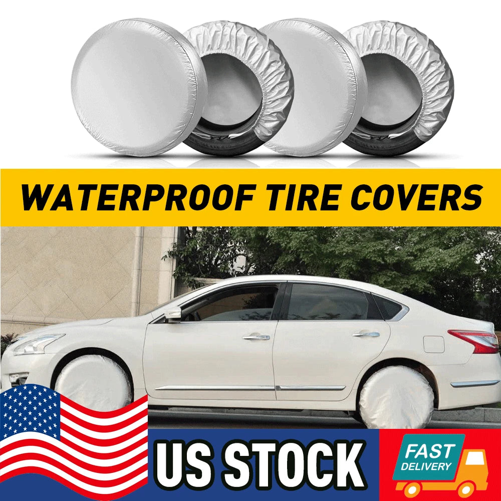 30-32" Waterproof Tire Cover for RV Trailer Camper