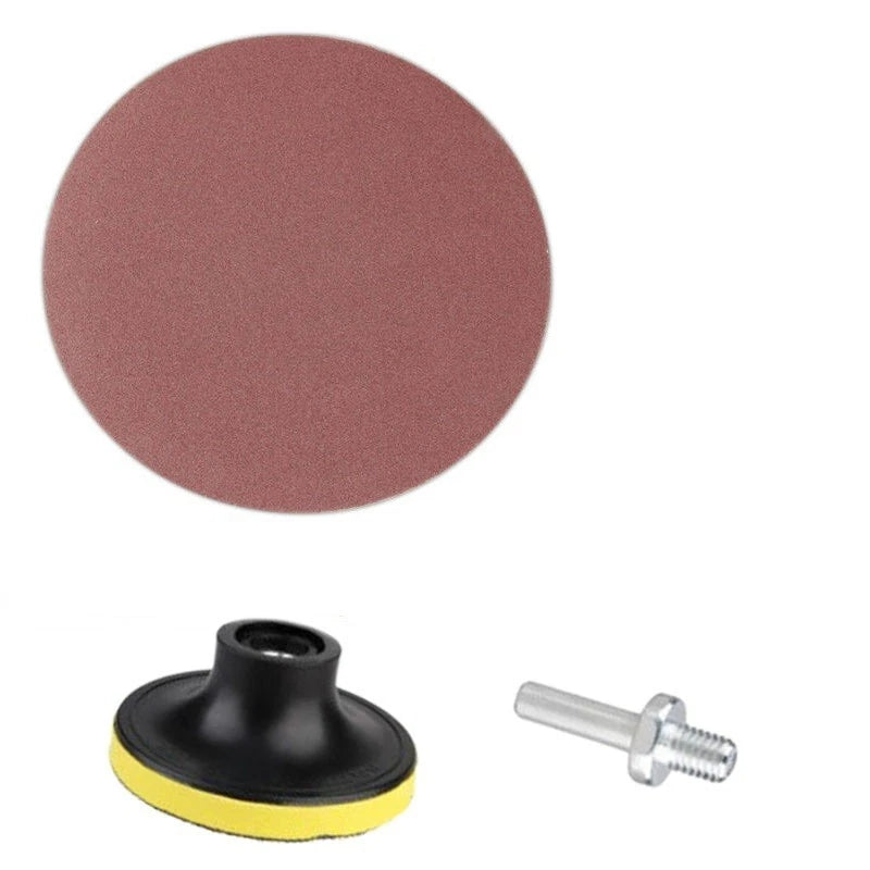 Sanding Disc Set 800/1200/2000 Grit + Mandrel for Automotive Polishing